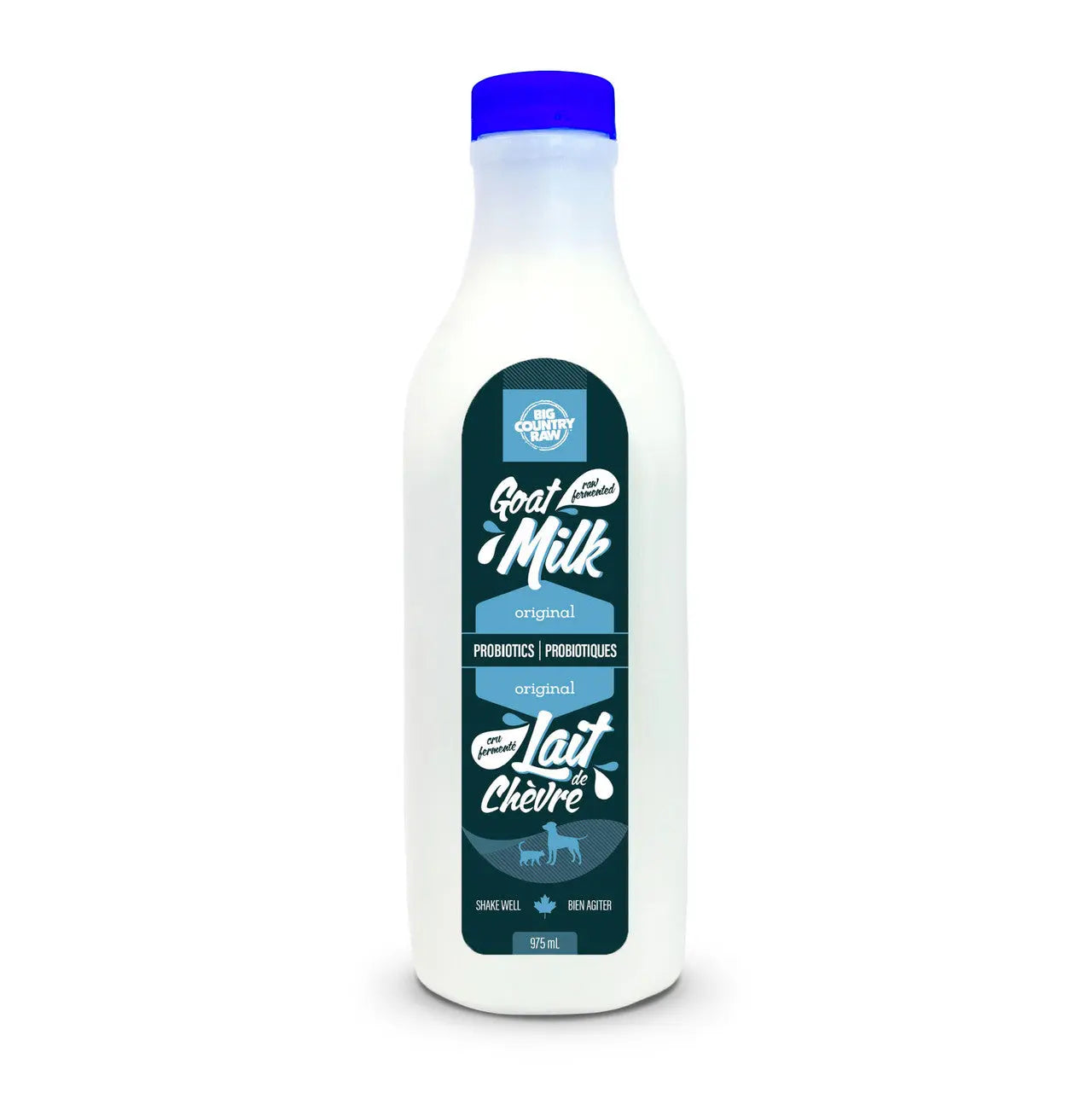 Big Country Raw - Lait de Chèvre pour chiens (975ml) Big Country Raw