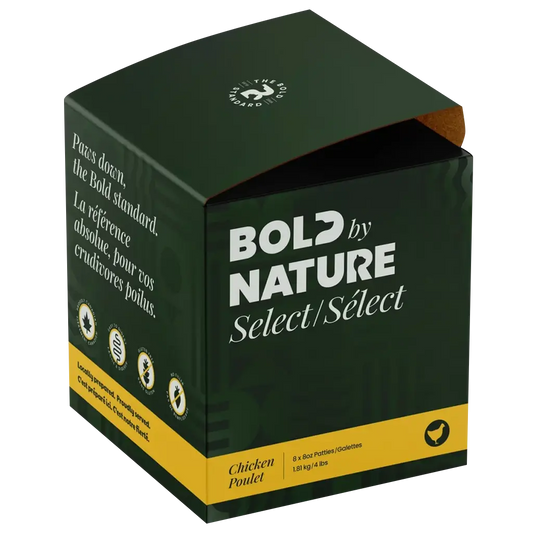 Bold By Nature Select - Viande crue et suppléments pour chien Bold by Nature