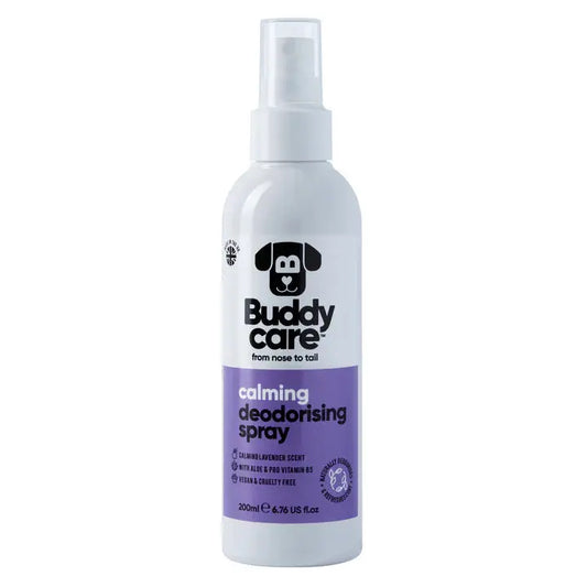 Buddy Care - Spray Désodorisant pour Chien Apaisant et Contrôle de Mue Buddy Care