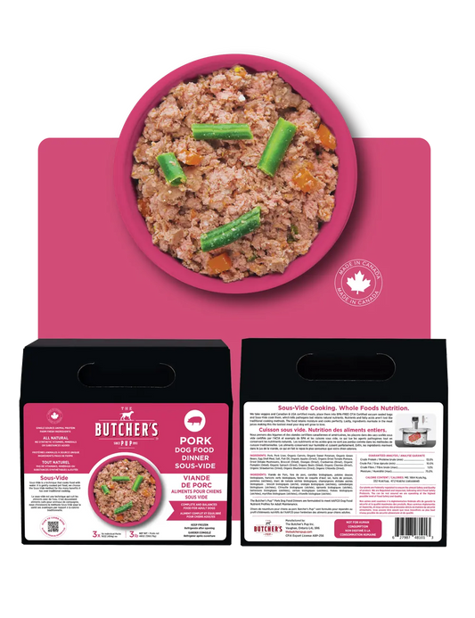 Butcher's Pup - Repas légèrement cuit pour chien 3 x 1 lbs Butcher"s Pup