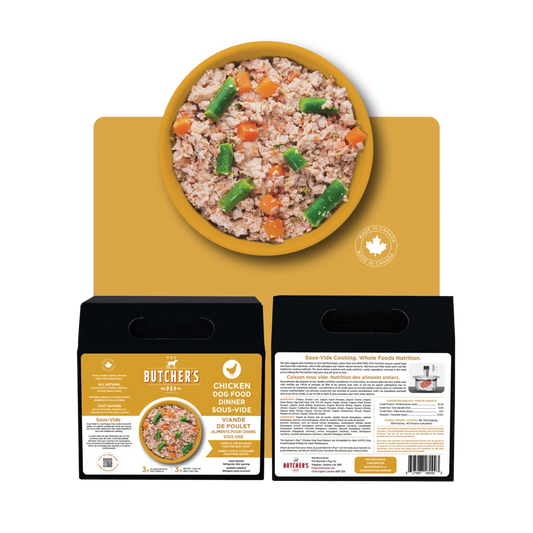 Butcher's Pup - Repas légèrement cuit pour chien 3 x 1 lbs Butcher"s Pup