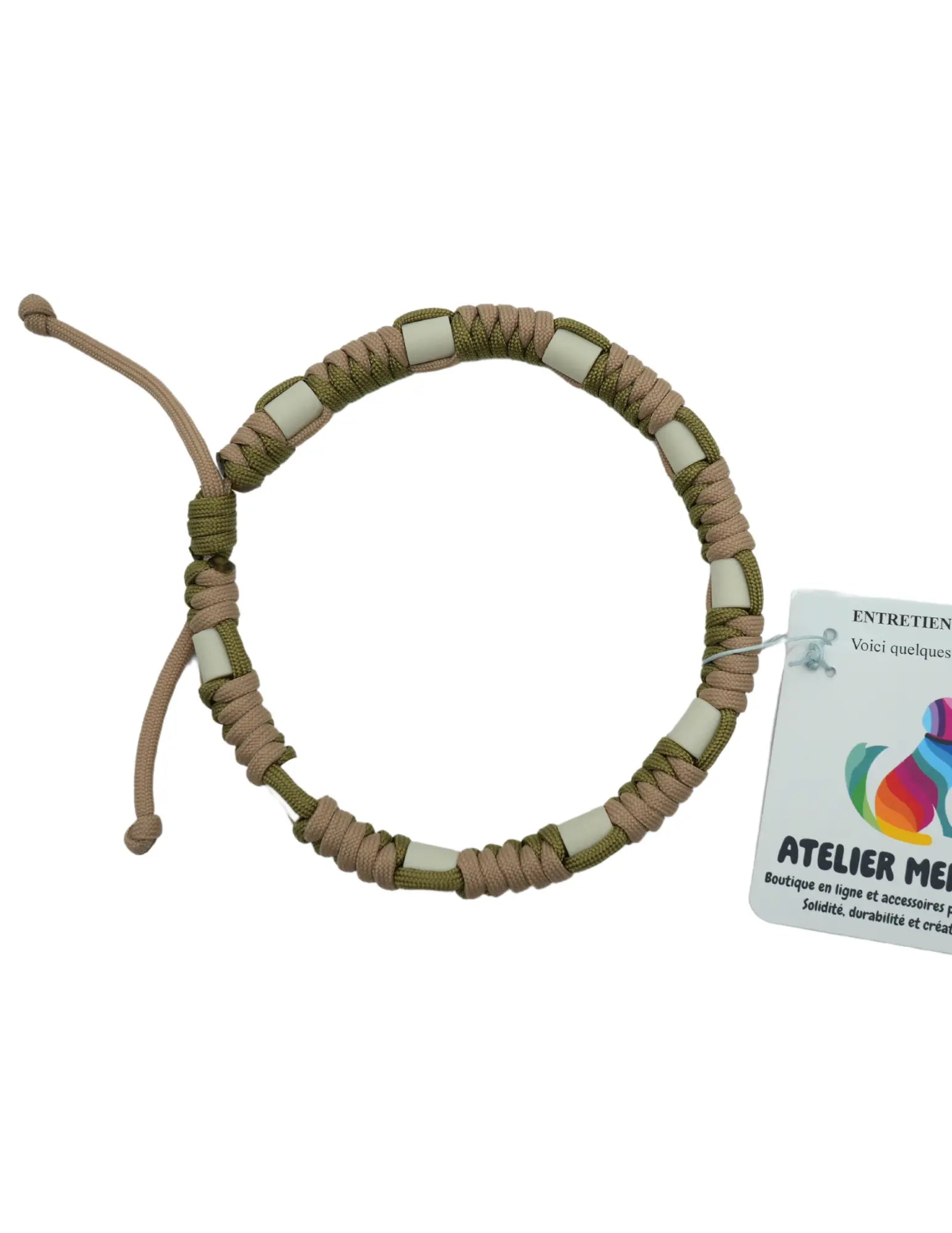 Collier Anti-Tique pour animaux Atelier Meraki