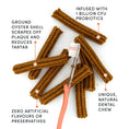 Load image into Gallery viewer, Crumps - Bâtonnets Dentaire Aromatisés et Originaux pour Chiens Crumps Naturals