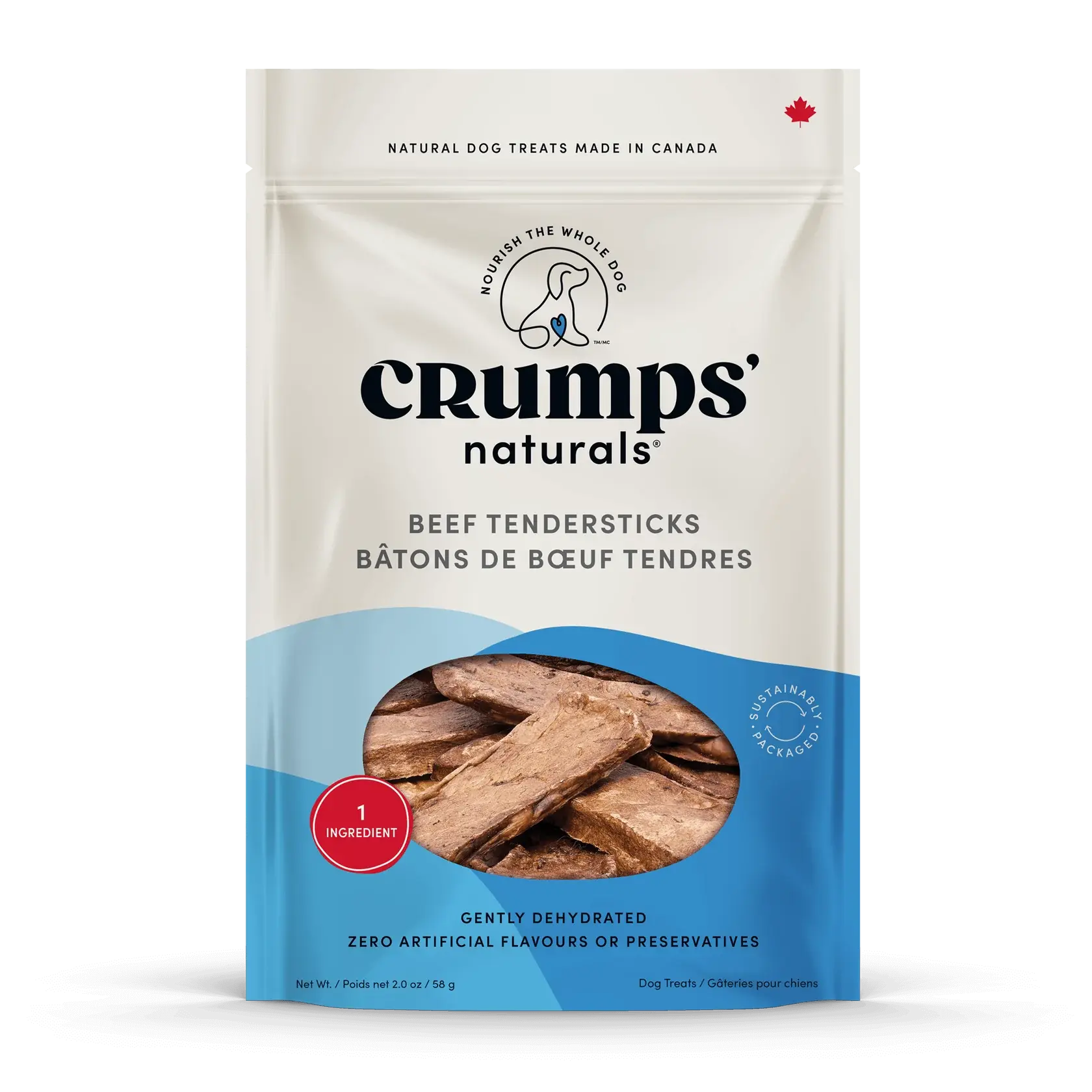Crumps - Bâtonnets de Boeuf pour chien Crumps Naturals