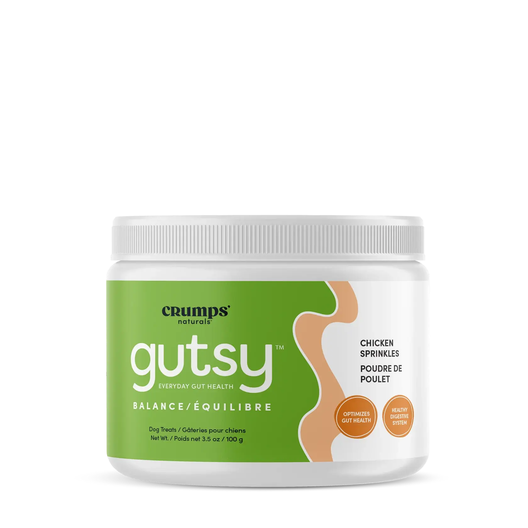 Crumps Gutsy Équilibre - Poudre d'Agneau et de Poulet avec Patates Douces Crumps Naturals