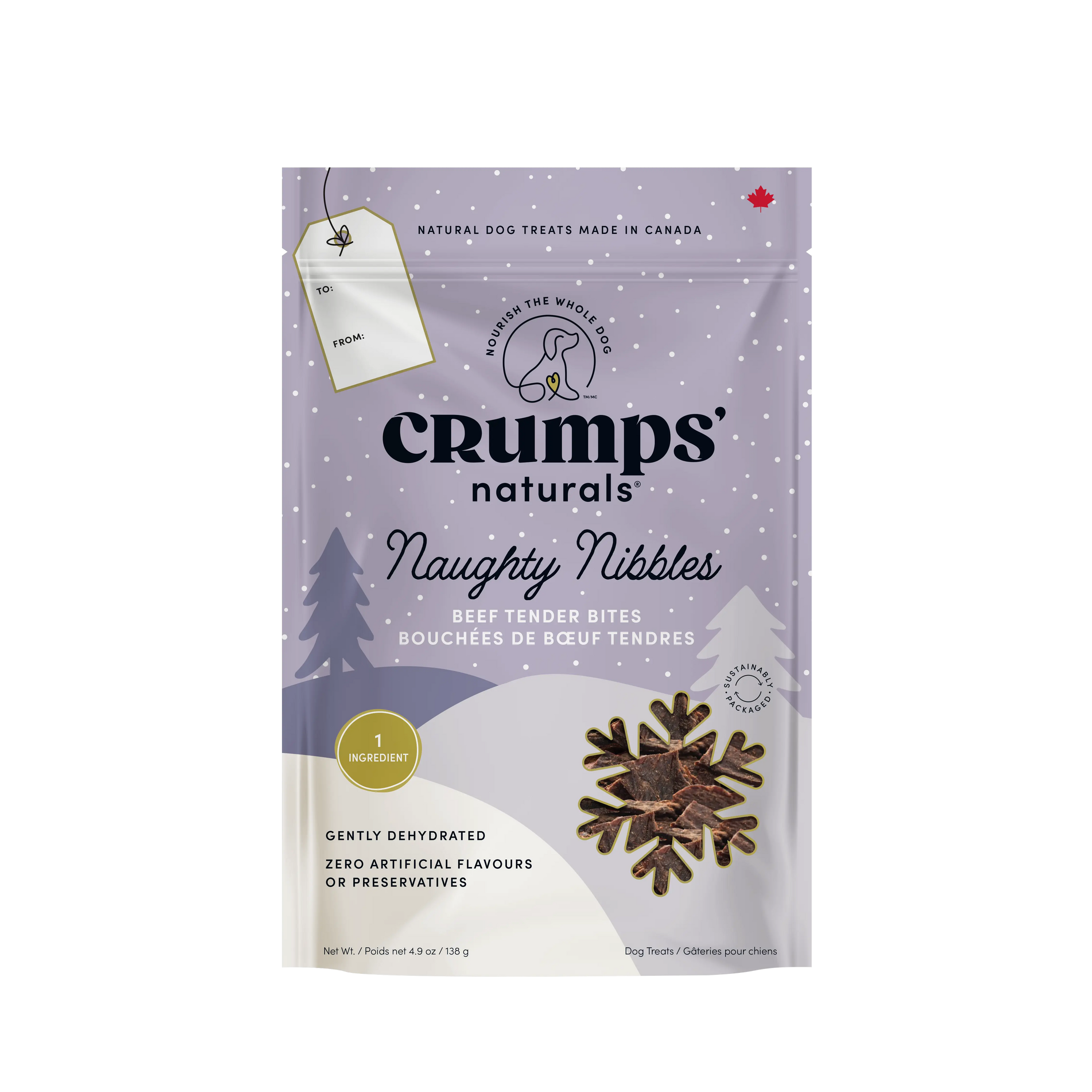 Crumps - "Naughty" Bâtonnets de Boeuf Crumps Naturals