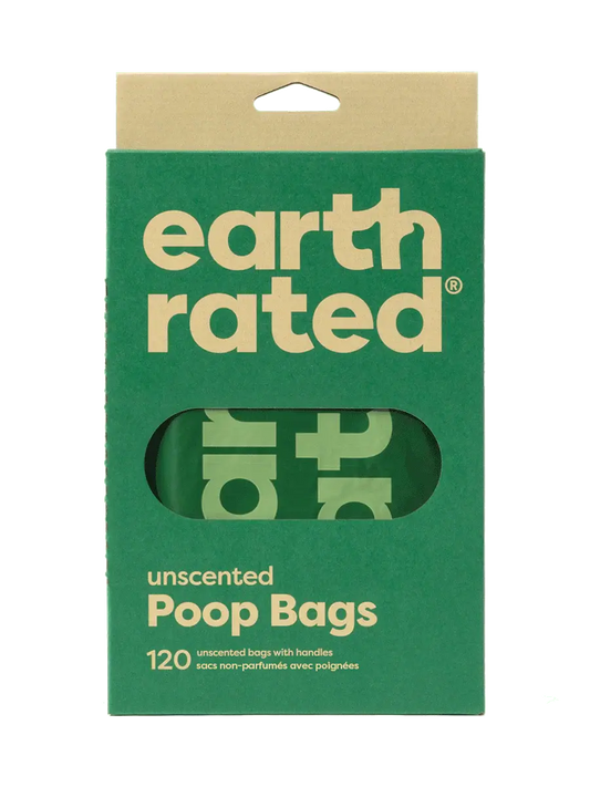Earth Rated - Sac de ramassage avec poignées pour chiens (120 sacs) Earth Rated