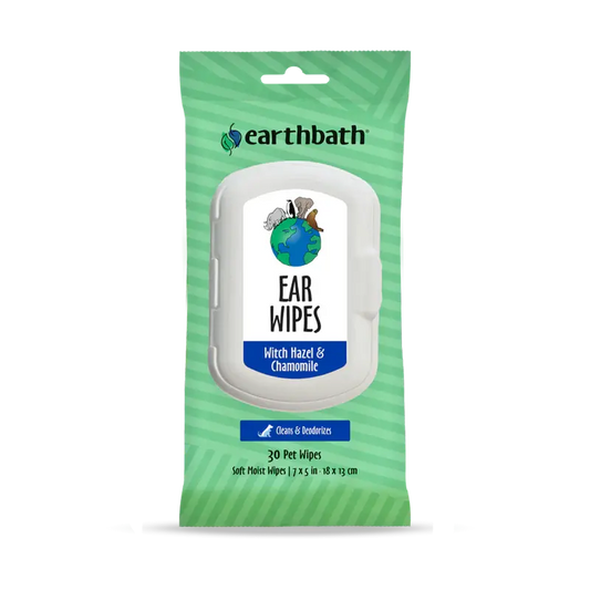 EarthBath - Lingettes pour toilettage pour chien et chat (paquet de 100) EarthBath