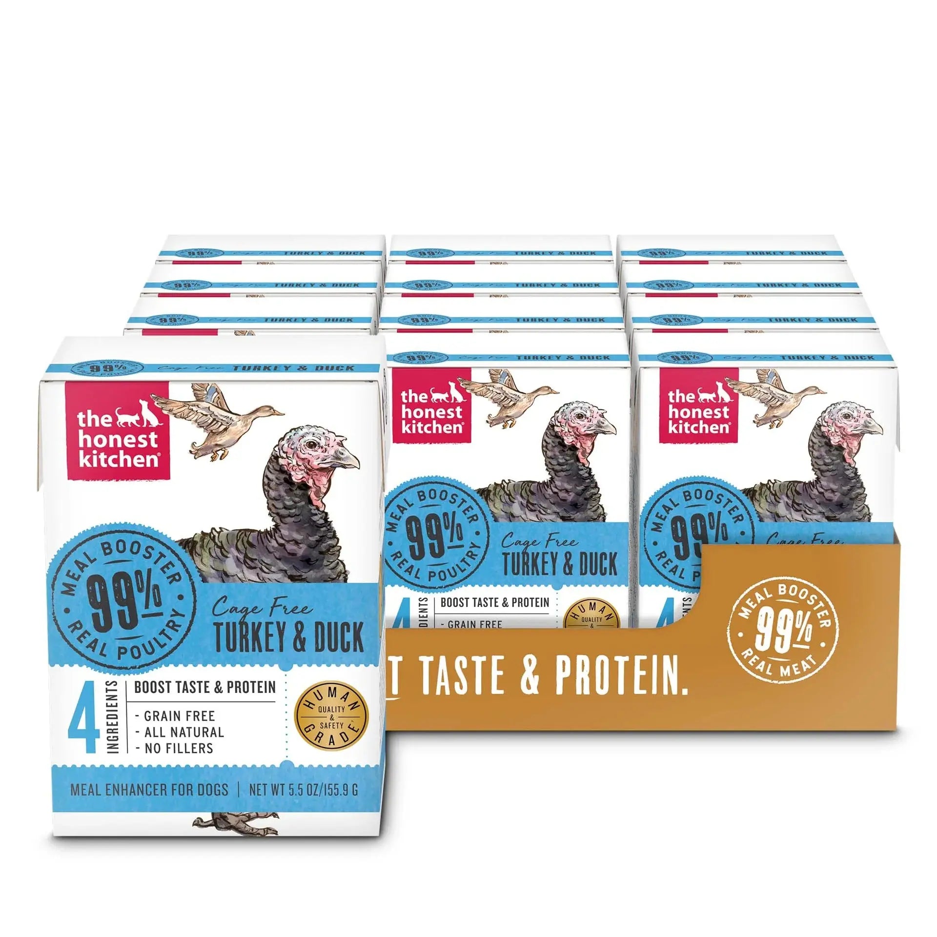 Honest Kitchen - Booster de Repas 99% Viande et Poisson pour chien The Honest Kitchen