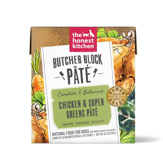 Honest Kitchen Butcher Block - Pâté gastronomique pour chien 10,5 oz The Honest Kitchen