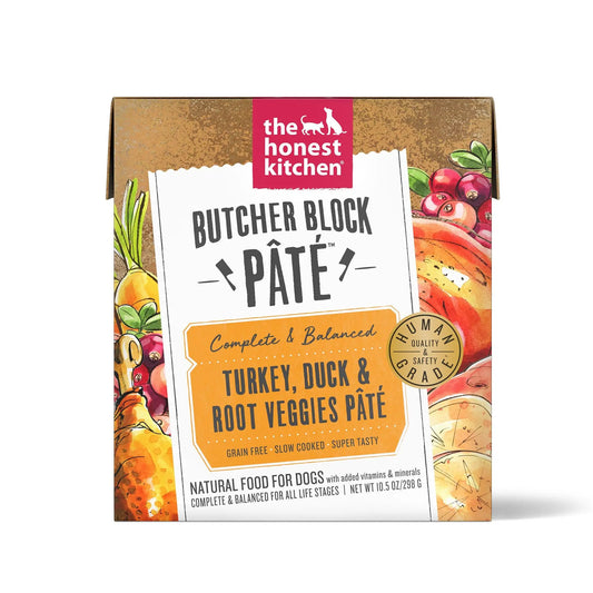 Honest Kitchen Butcher Block - Pâté gastronomique pour chien 10,5 oz The Honest Kitchen