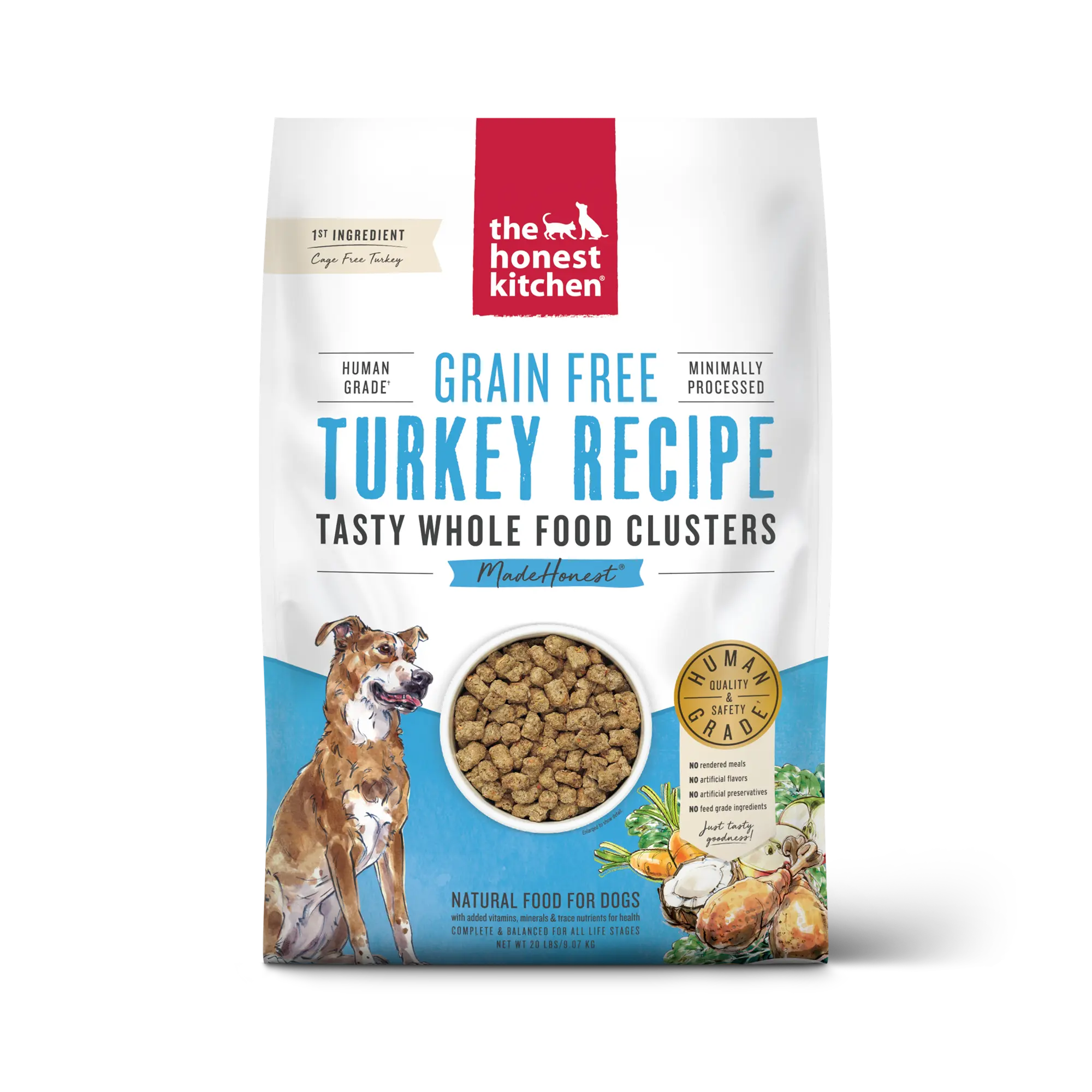 Honest Kitchen - Croquettes pour Chien Sans Céréales et Grains Entiers The Honest Kitchen