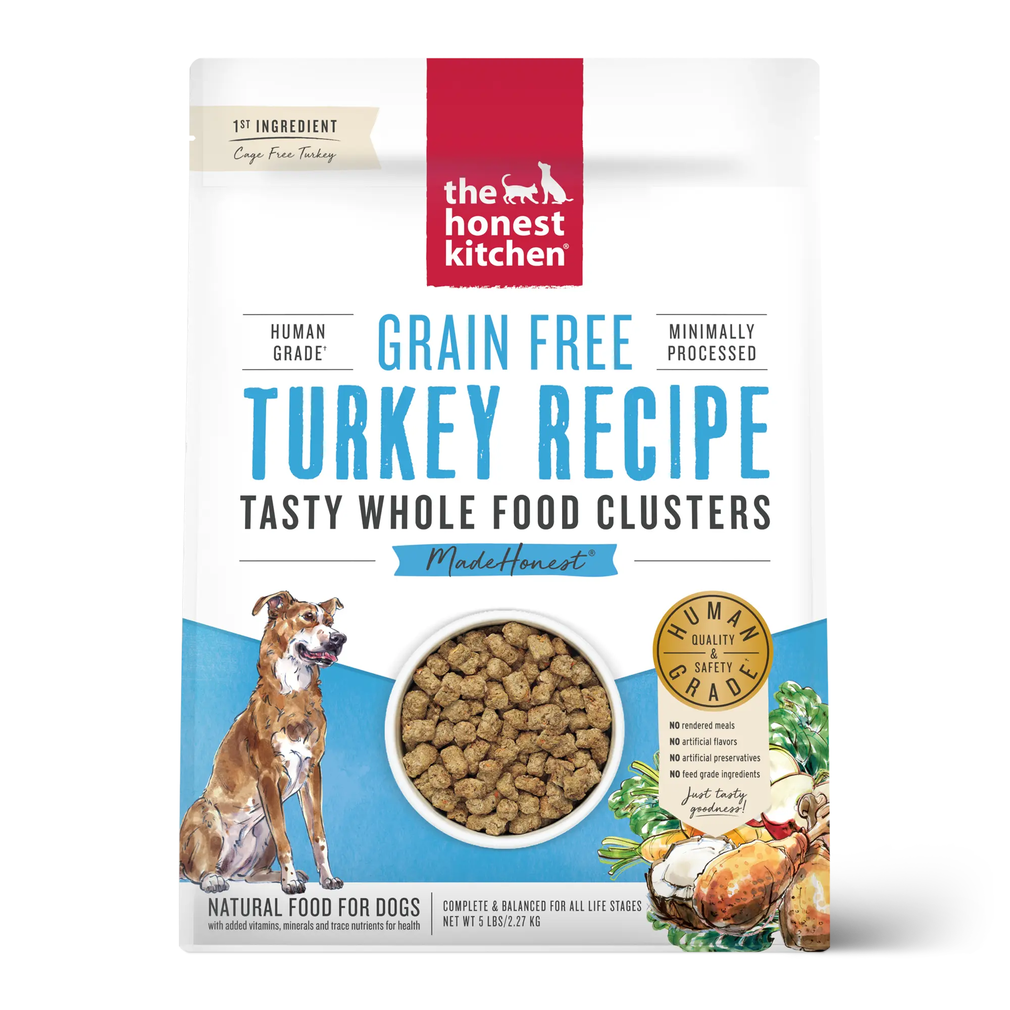 Honest Kitchen - Croquettes pour Chien Sans Céréales et Grains Entiers The Honest Kitchen