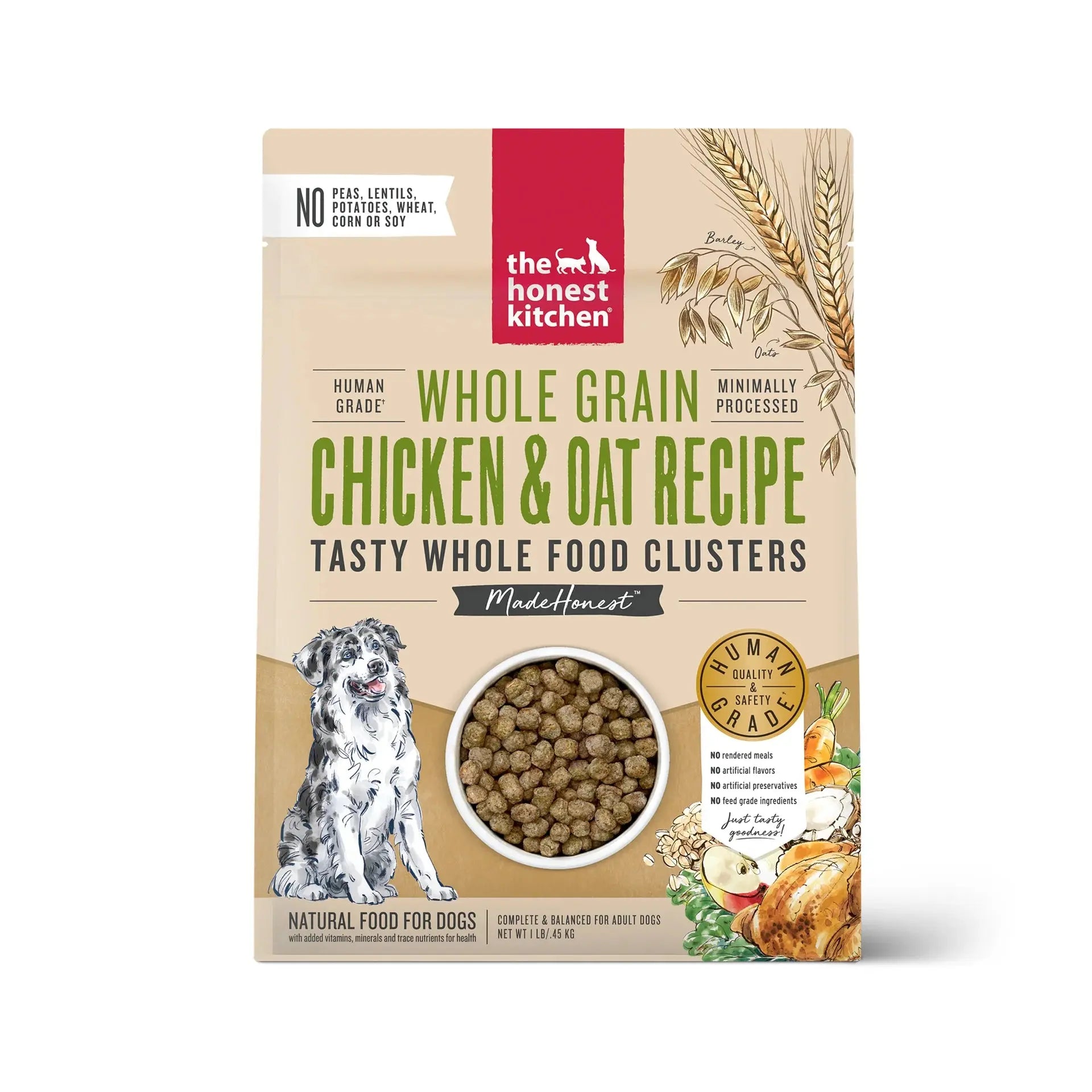 Honest Kitchen - Croquettes pour Chien Sans Céréales et Grains Entiers The Honest Kitchen