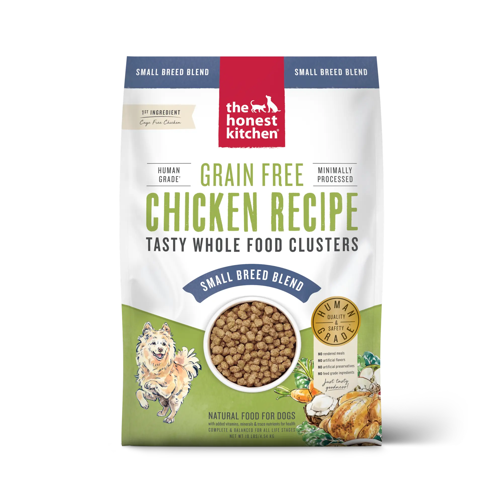 Honest Kitchen - Petite Race Croquettes Sans Céréales ou Grains Entiers The Honest Kitchen