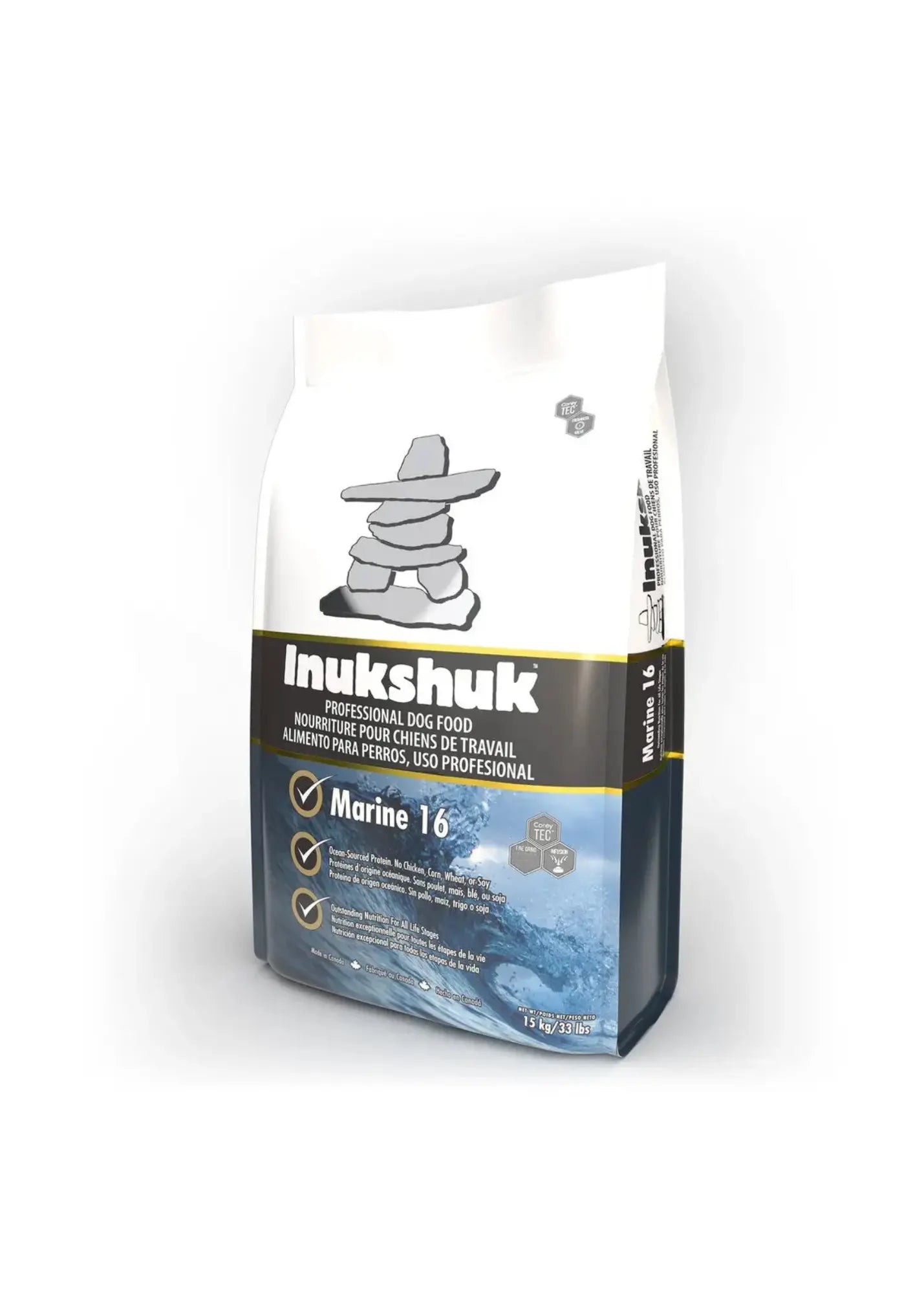 Inukshuk - Nourriture pour Chien d'entrainement et performant (33lbs) Inukshuk