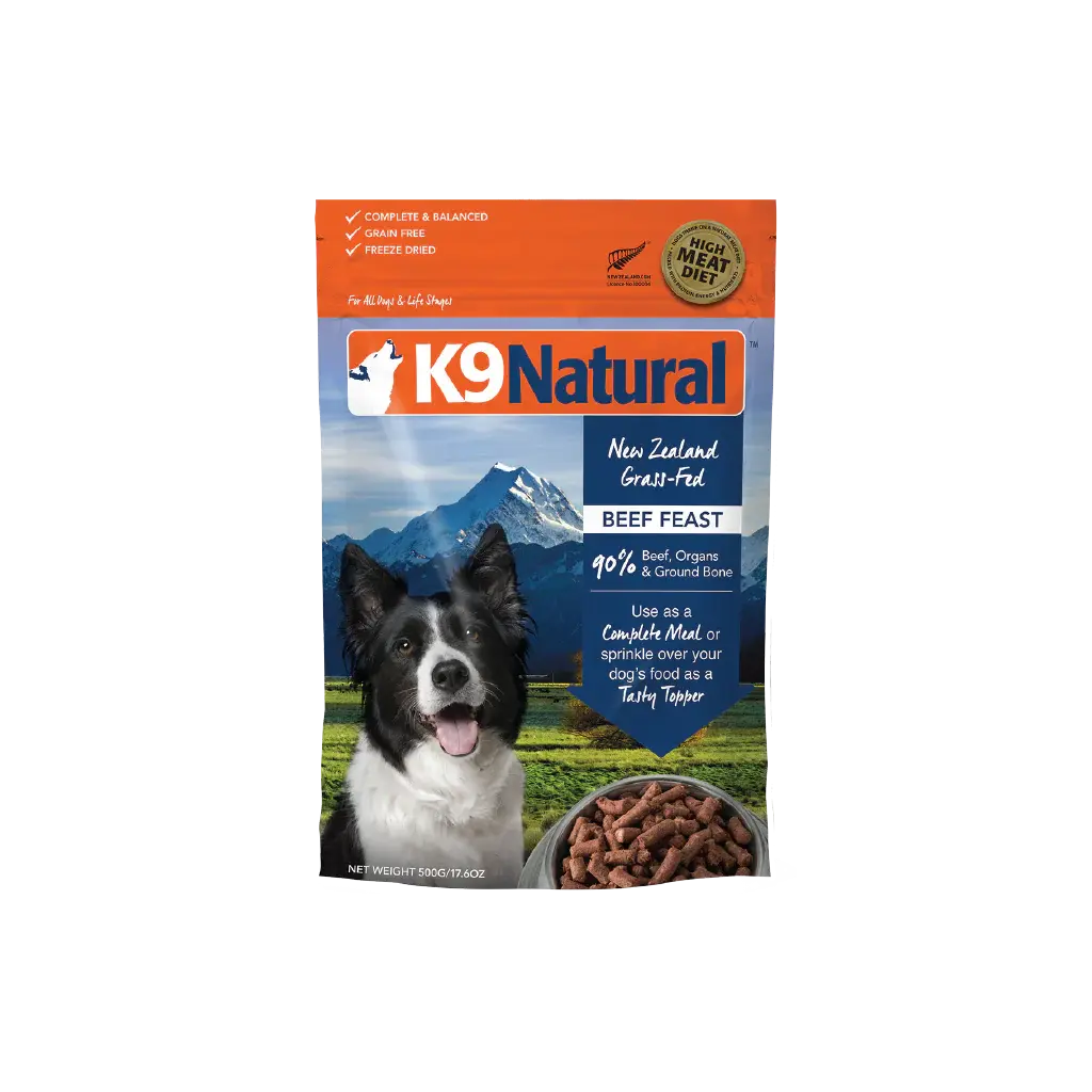 K9 Natural FD - Nourriture lyophilisées pour chien 500g K9 Choice