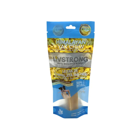 LivStrong - Fromage de Yak avec saveurs variées pour chien LivStrong