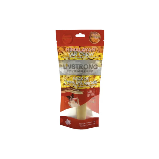 LivStrong - Fromage de Yak avec saveurs variées pour chien LivStrong