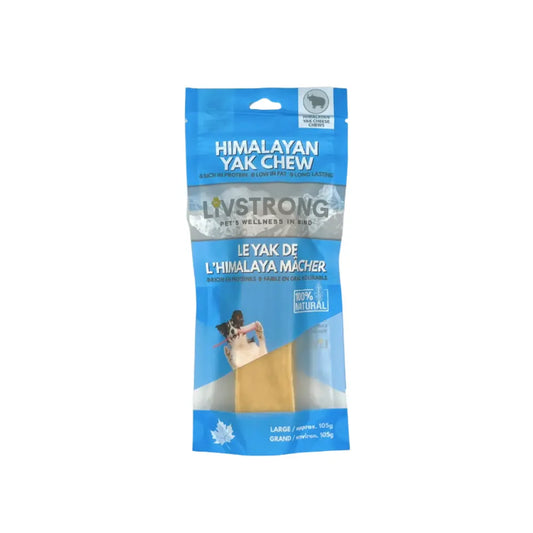 LivStrong - Fromage de Yak avec saveurs variées pour chien LivStrong