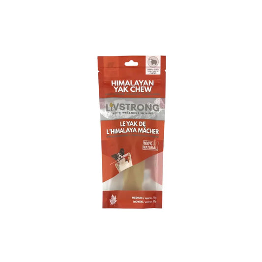 LivStrong - Fromage de Yak avec saveurs variées pour chien LivStrong