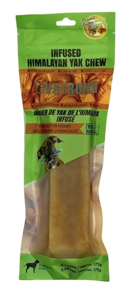LivStrong - Fromage de Yak pour chien - Variétés de Saveur LivStrong
