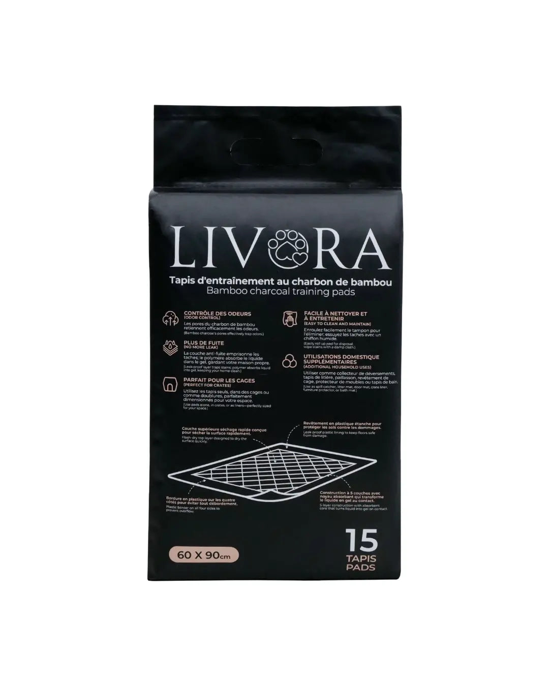 Livora - Tapis d'entrainement pour chien Livora
