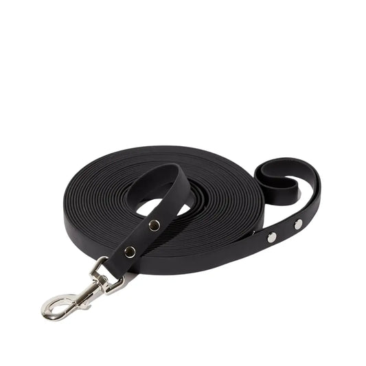 Longe noire imperméable pour chien Livora