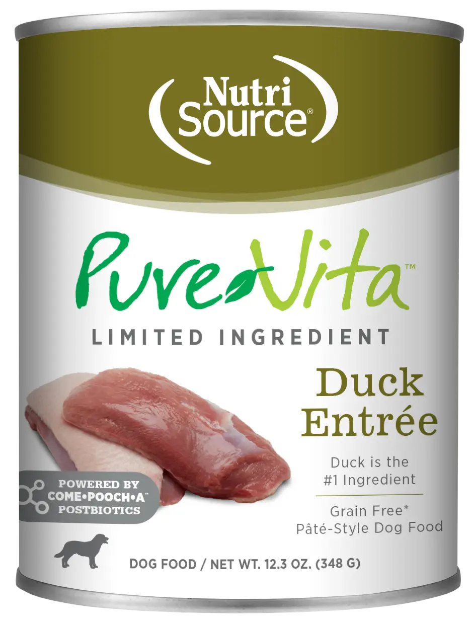 NutriSource PureVita - Source de protéine unique pour chien 12.3oz NutriSource
