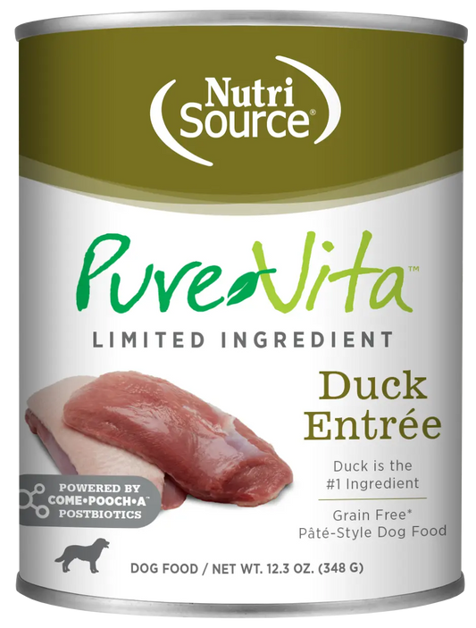 NutriSource PureVita - Source de protéine unique pour chien 12.3oz NutriSource