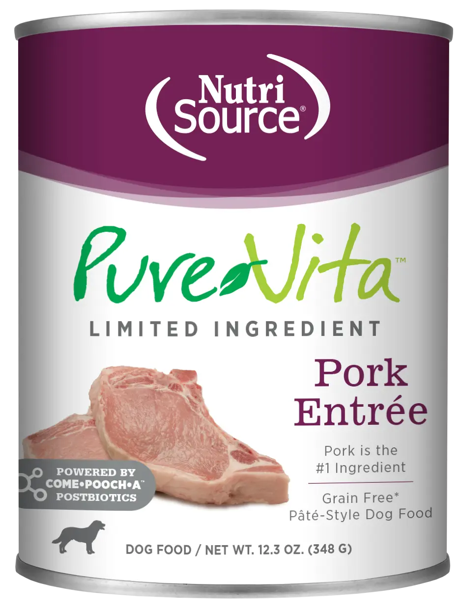 NutriSource PureVita - Source de protéine unique pour chien 12.3oz NutriSource