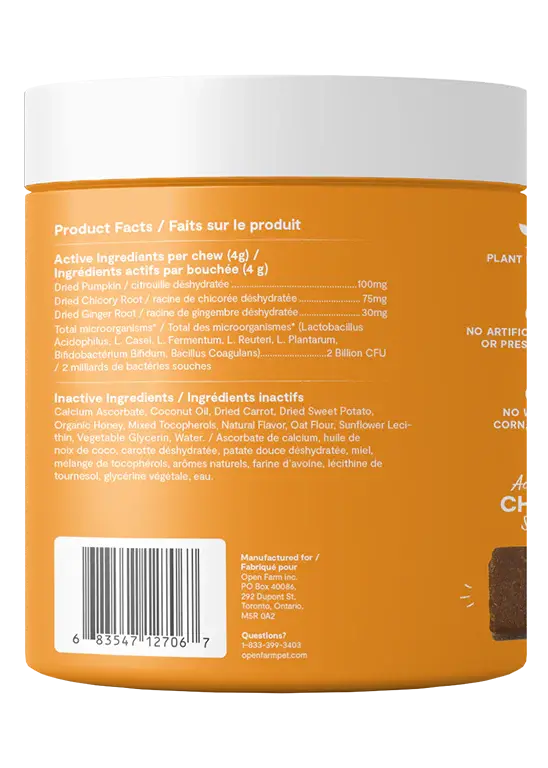 Open Farm - Compléments Alimentaires pour Animaux Open Farm