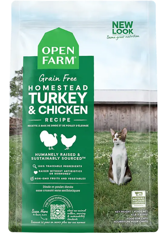 Open Farm - Croquettes pour Chats et Chatons sans Céréales Open Farm
