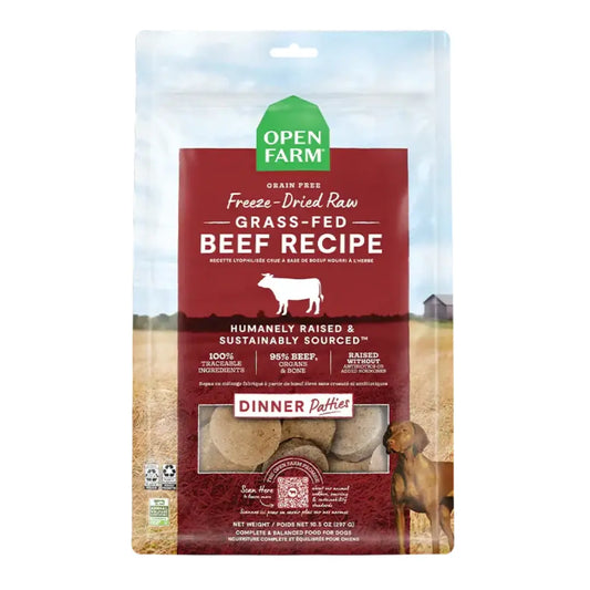 Open Farm - Galettes Crues Lyophilisées pour chien Open Farm