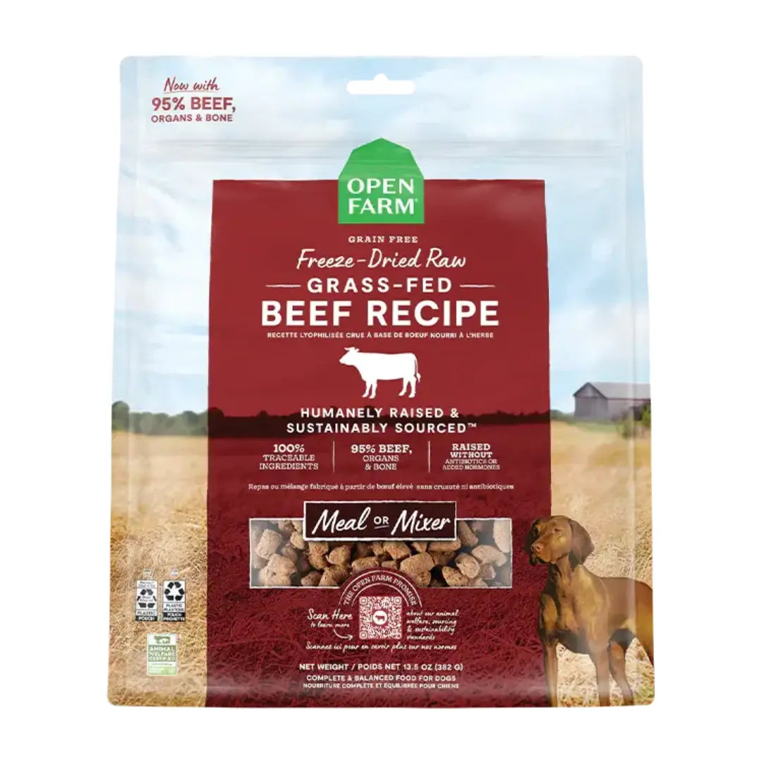 Open Farm - Nourriture Crue Lyophilisée pour chien Open Farm