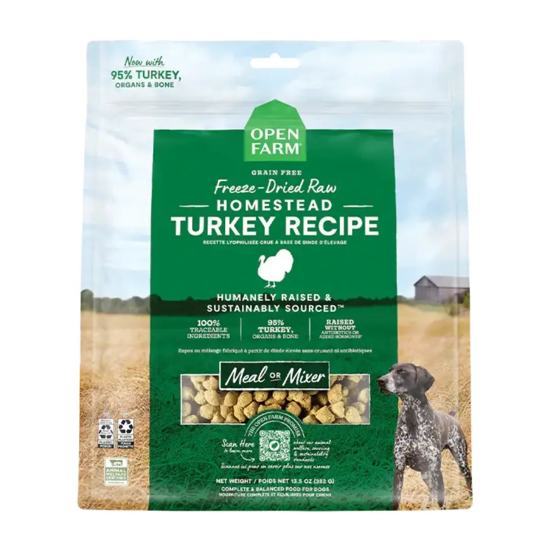 Open Farm - Nourriture Crue Lyophilisée pour chien Open Farm