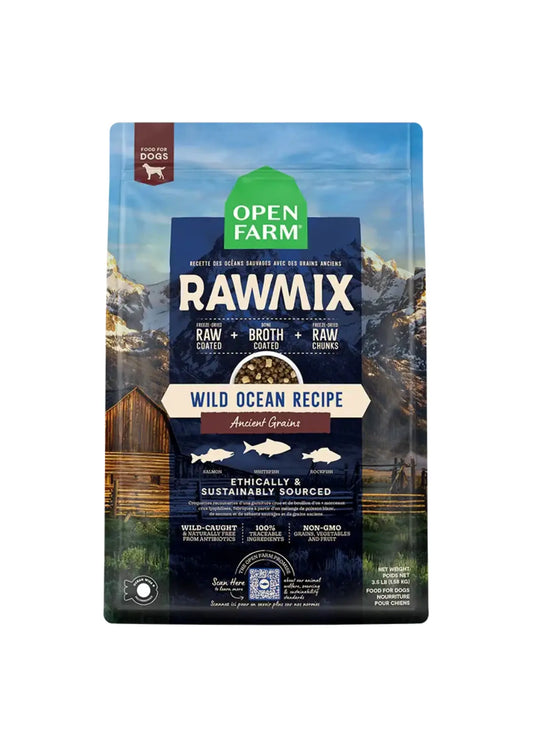 Open Farm - Nourriture Rawmix avec grains pour chien Open Farm