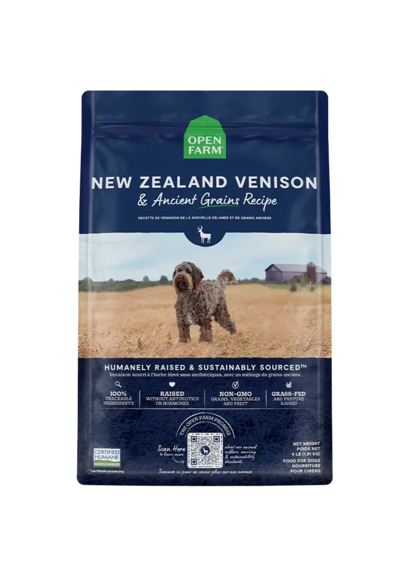 Open Farm - Nourriture pour chien avec grains Open Farm