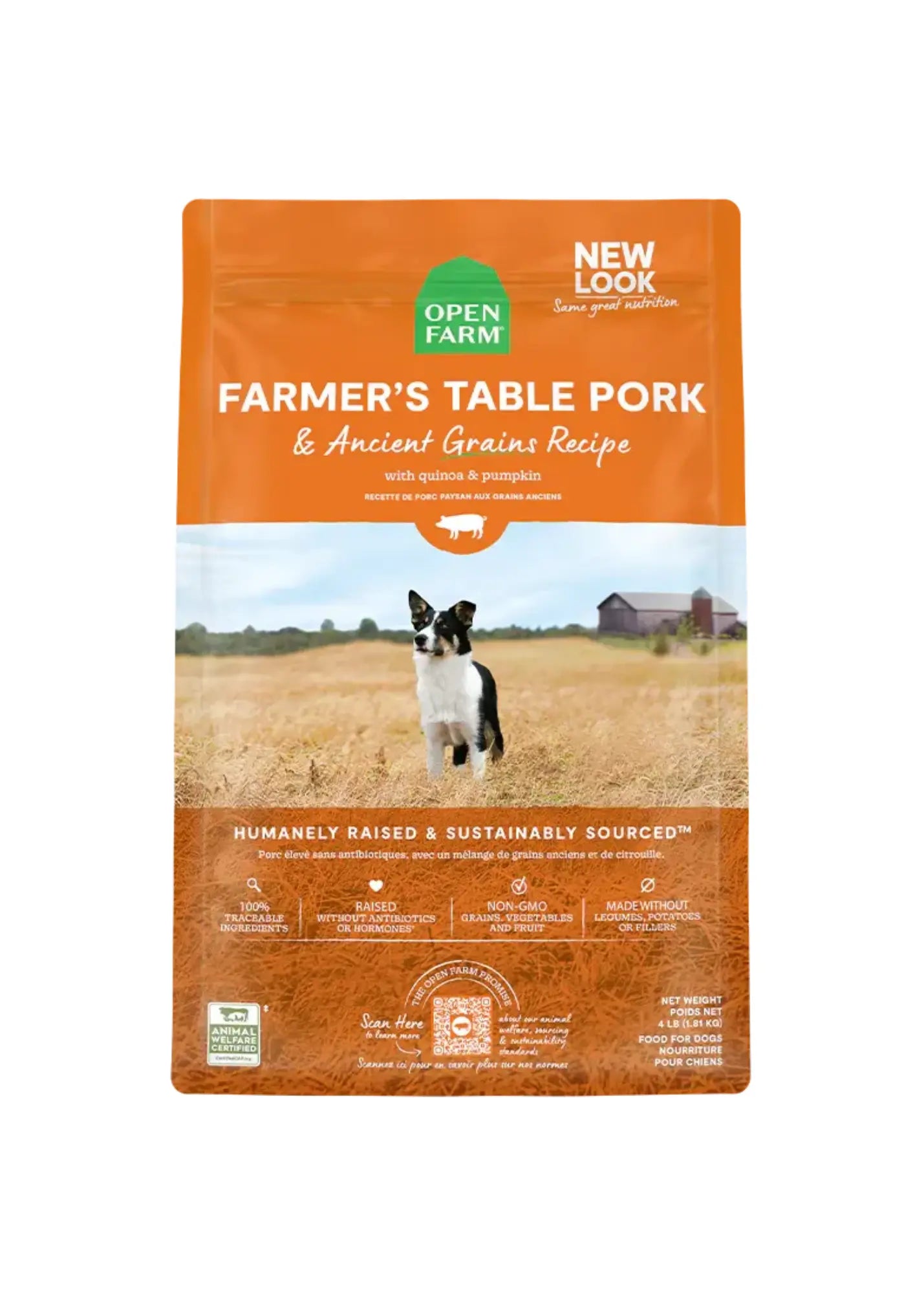 Open Farm - Nourriture pour chien avec grains Open Farm