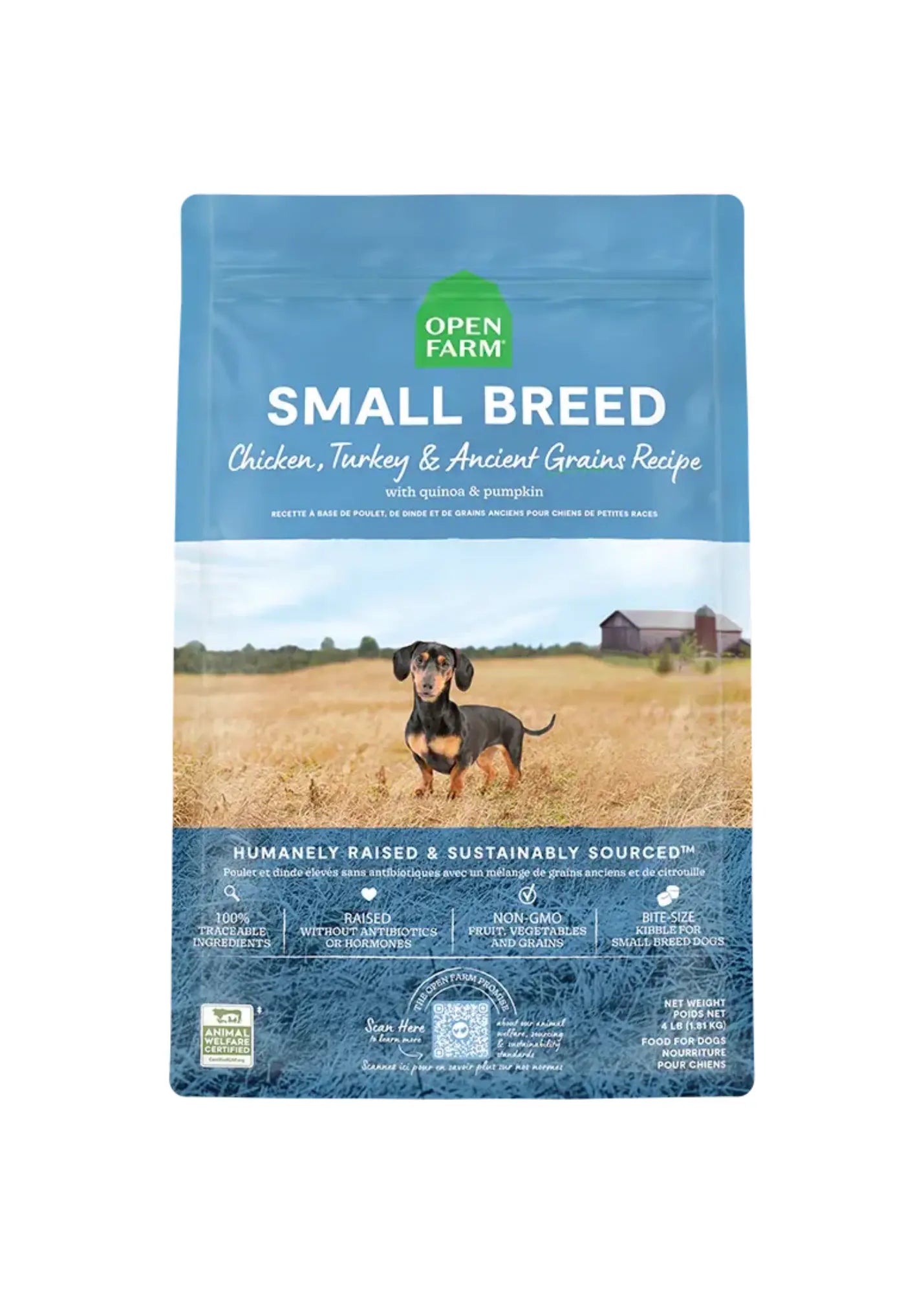Open Farm - Nourriture pour chien avec grains Open Farm