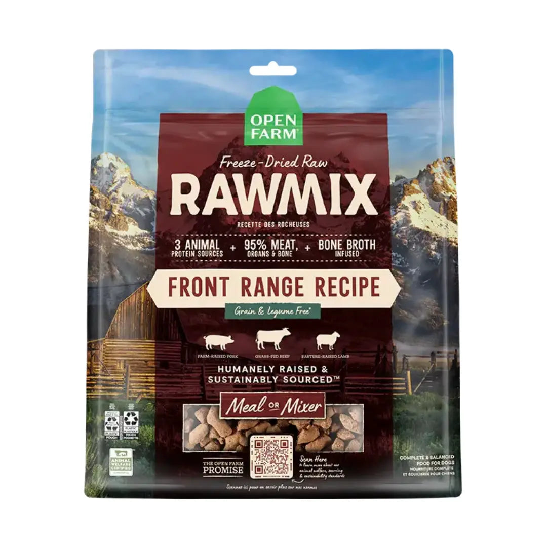 Open Farm - Rawmix Nourriture Crue Lyophilisée pour chien Open Farm