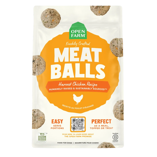 Open Farm – Boulettes de Viande Fraîchement Préparées pour chiens Open Farm