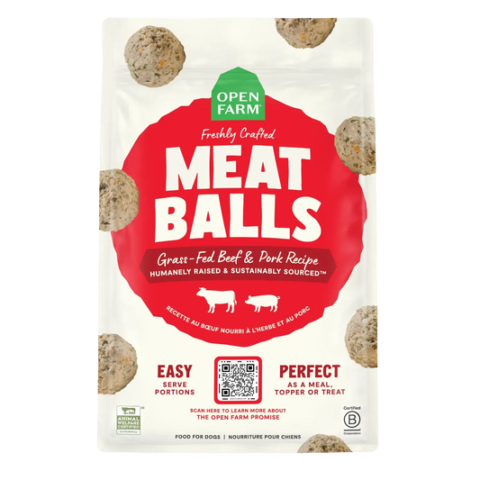 Open Farm – Boulettes de Viande Fraîchement Préparées pour chiens Open Farm