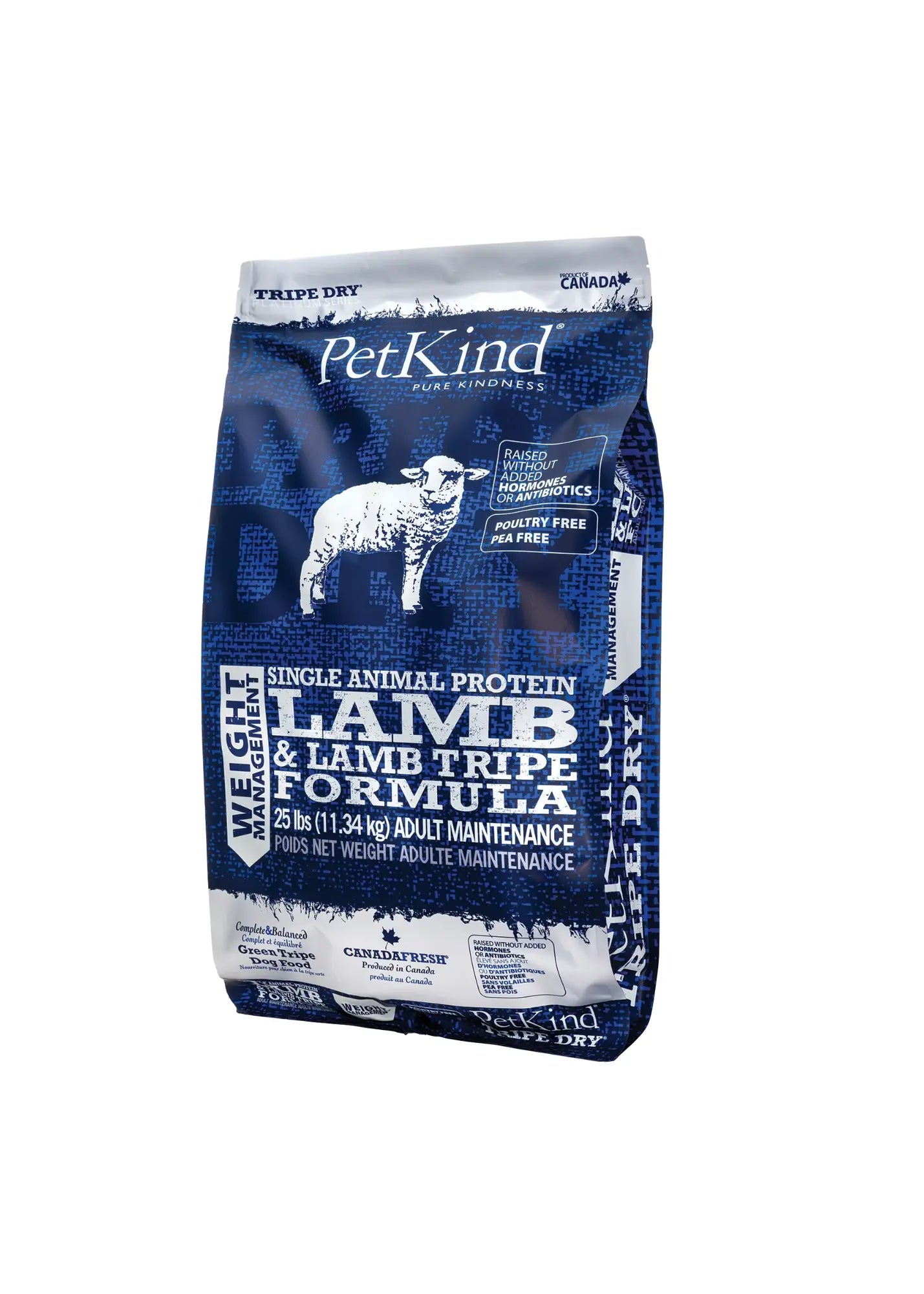 PetKind - Nourriture pour chien à l'agneau pour le Contrôle du Poids PetKind