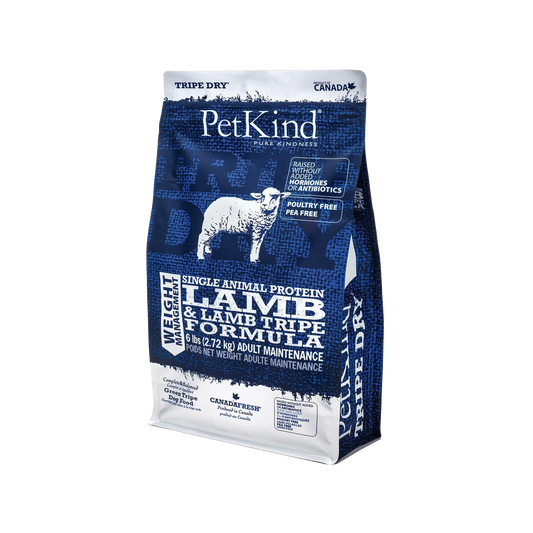 PetKind - Nourriture pour chien à l'agneau pour le Contrôle du Poids PetKind