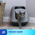Charger l'image dans la visionneuse de la galerie, Petmate - Bac à litière avec couvercle pour chats