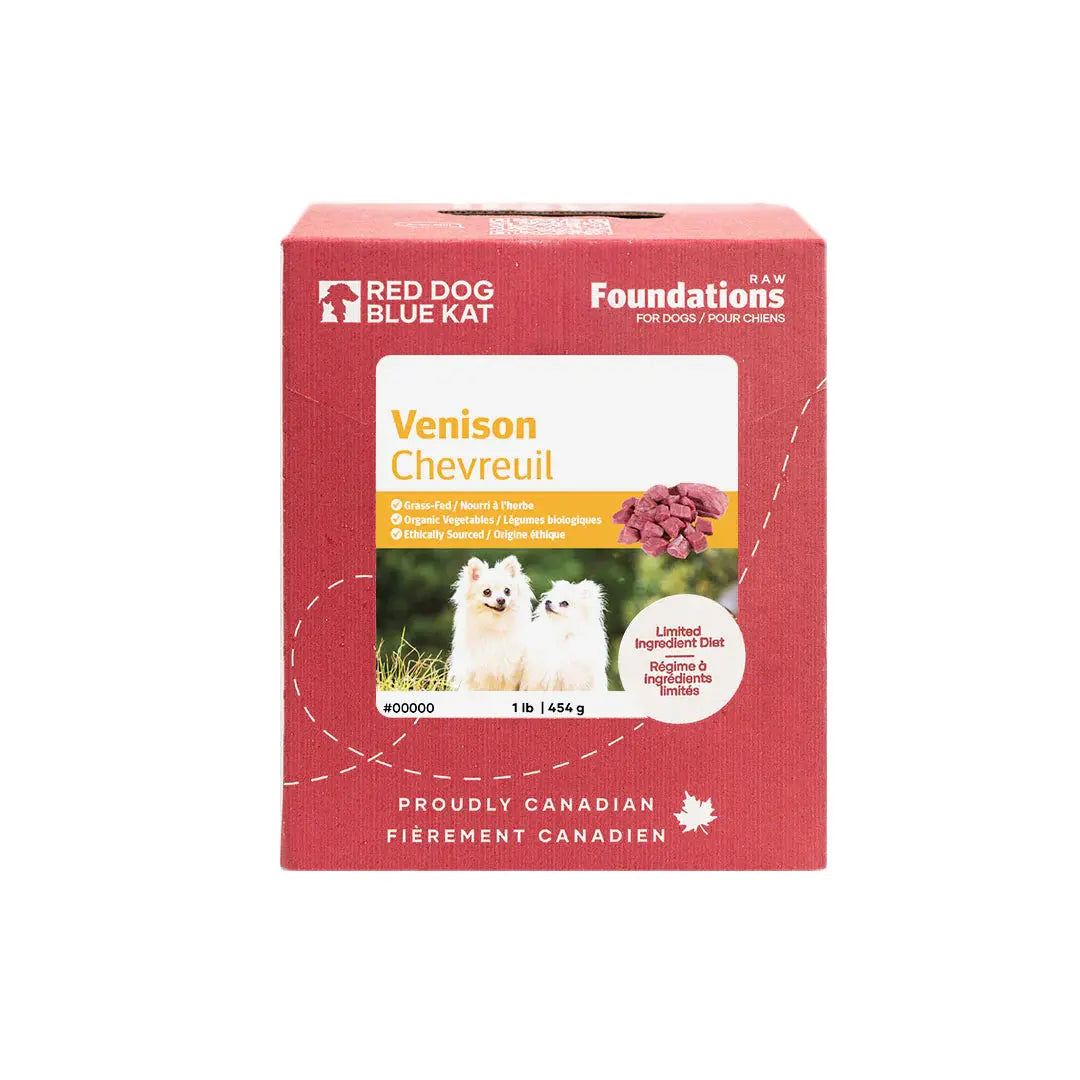 RDBK Fondation Chien - Viande Mélangée 1lb (4x0.25lb) Red Dog Blue Kat