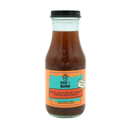 Rosy & Budd - Bouillon d'Os pour chien 9.8oz Rosy & Budd