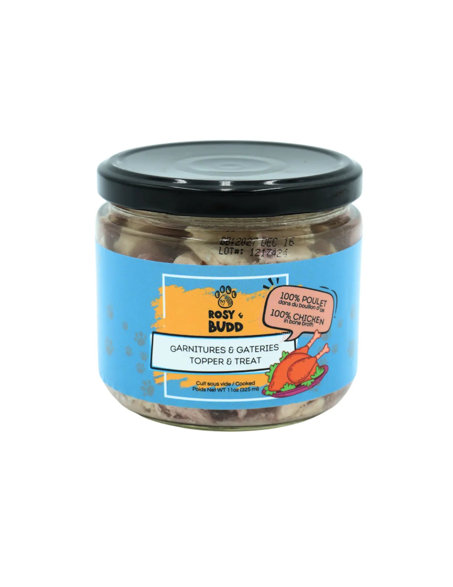 Rosy & Budd - Topper Garniture pour chien Rosy & Budd