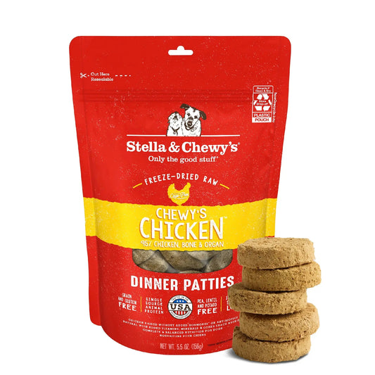 Stella & Chewy's - Dinner Patties Galettes Diner lyophilisées pour chien Stella & Chewy